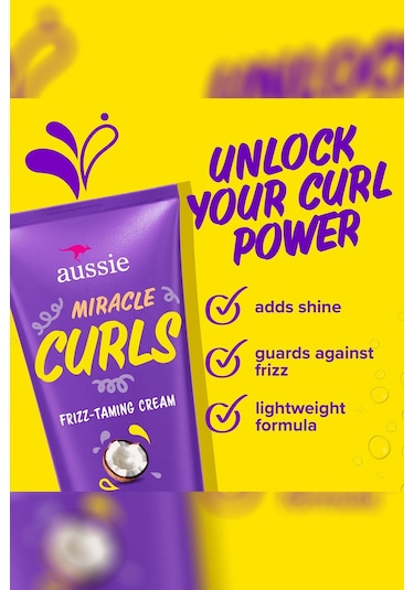 Aussie Miracle Curls Kabarma Karşıtı Bukle Belirginleştirici Krem 193gr