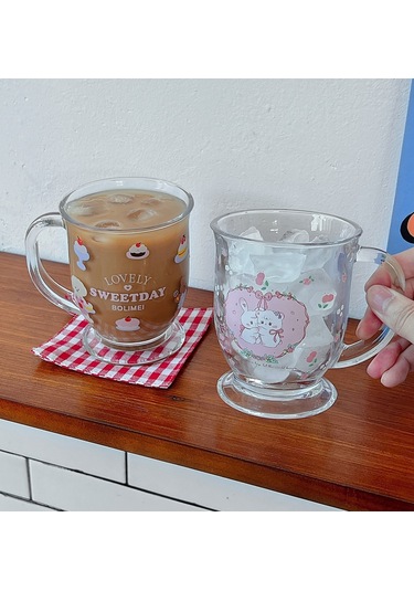 Lyon Abd, Japonya Ve Korinler Büyük Kapasiteli Sütlücay Bardağı Beyaz