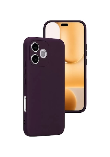 Mey İthalat Huawei Honor 600 Lite First Silikon - Mürdüm
