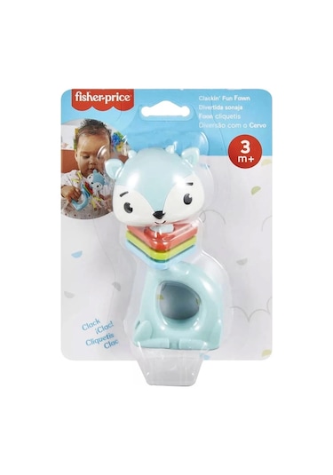 Fisher-Price Eğlenceli Dostlar Dişlik ve Çıngıraklar HJW11-HKD68 Çok Renkli