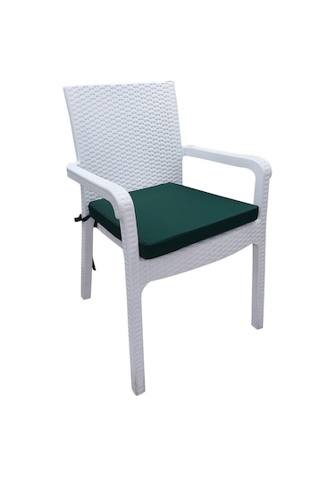 Mirzade 6 Adet Hera Siesta Minder Su Geçirmez Kumaş-koyu Yeşil - 40 40