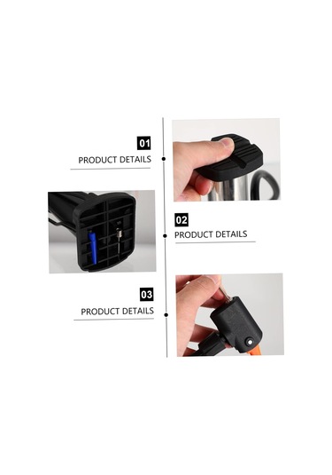 Xbyc 9662 Mini El Ve Ayak Şişirmeli Bisiklet Pompası Yüksek Basınçlı Pompa