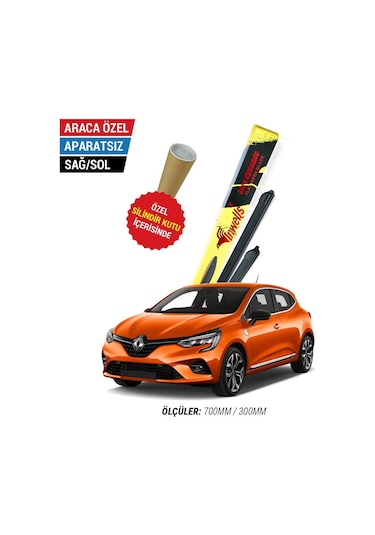 Renault Clio 5 İnwells Muz Silecek Takımı (2020-2024)