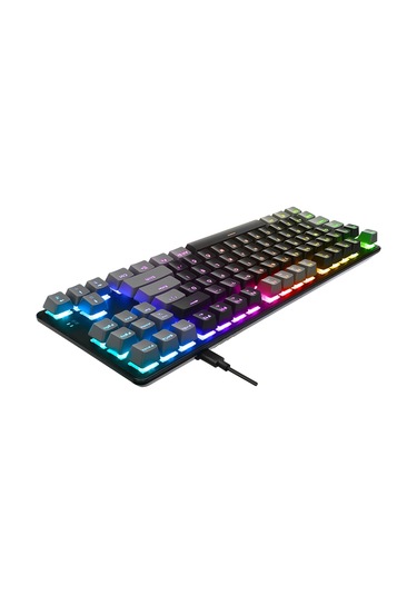 Acer Emachines, Eak87, Siyah/gri, Usb Kablolu, Rgb Backlight, Red Switch, Mekanik, Türkçe Q, 87 Tuşl