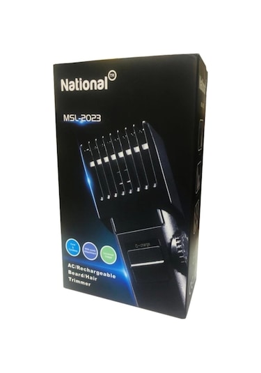 National MSL-2023 Şarjlı Tıraş Makinesi
