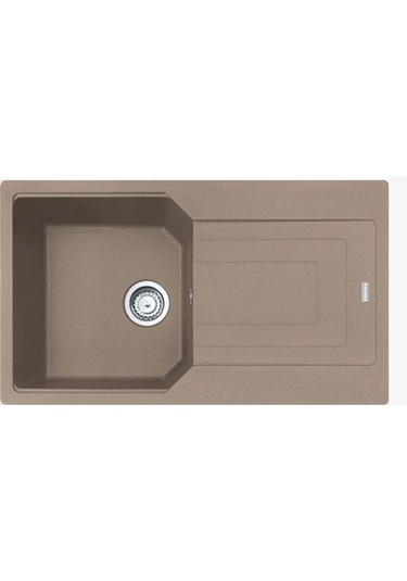 Franke Fragranit Titanium Urban Ubg 611 86 Oyster Tekgözlü B x 45