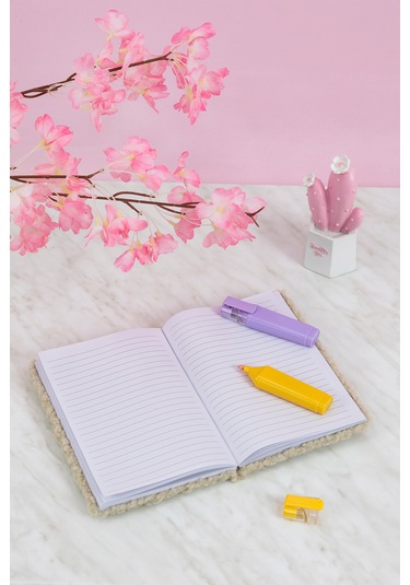 Studi Pelüş Ve Eğlenceli Defter - Kedi Figürlü