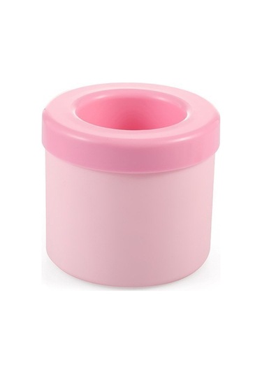 Silindirik Silikon Buz Küpü Fincan Buz Yapımı Kalıp Yellow Diğer