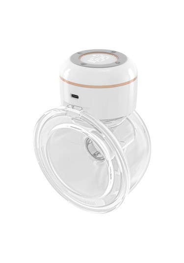 Geeksen Pratik Ve Rahat Kullanım İçin Kablosuz Göğüs Pompası - 4 Mod Ve 12 Emme Seviyesi, Sızıntı Önleyici Tasarım, 180ml Kapasiteli, Düşük Sesli, Taşınabilir.