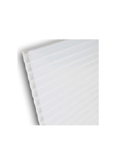 4mm Beyaz Oluklu Polikarbon Levha Sera Sundurma Çatı Kaplama Malzemesi