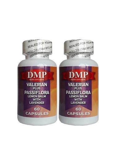 Dmp Valerian Plus Passiflora Lemon Lavender 2x60 Kapsül