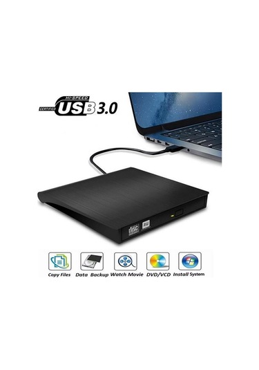 Sones 663 Yüksek Hızlı Cd Dvd Yazıcı Usb3.0 Bilgisayar Dizüstü Bilgisayar Harici Optik Sürücü Yazıcısı