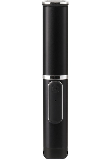 Çok İşlevli Kablosuz Bt Selfie Çubuğu Cep Telefonu İçin Katlanabilir El Tipi Monopod Deklanşör Uzaktan Kumandası Telefon İçin Genişletilebilir Mini Tripod Gümüş