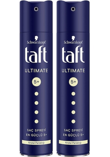 Taft Ultimate Sprey 250 Ml Kristal Parlaklığı X 2 Adet set-hnkl-2232-1370