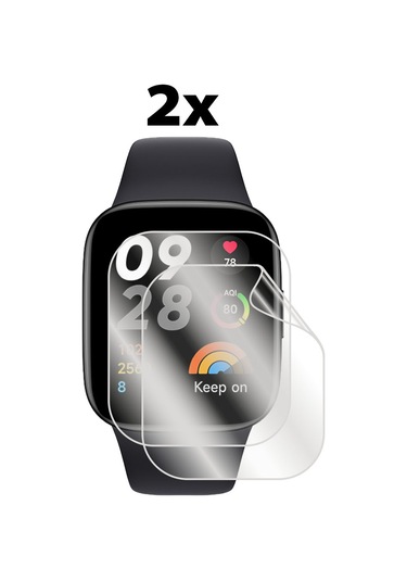Redmi Watch 3 ile uyumlu IPG Ekran Koruyucu (2 Adet)