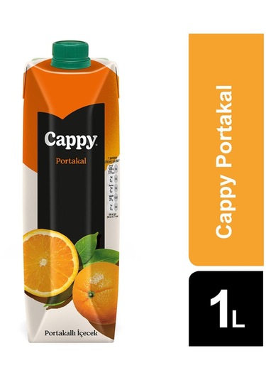Cappy Portakallı İçecek 1 Lt X 6 Adet