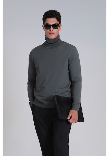 Lufian Soıl Erkek Kazak Haki Haki 112090126100630 Haki