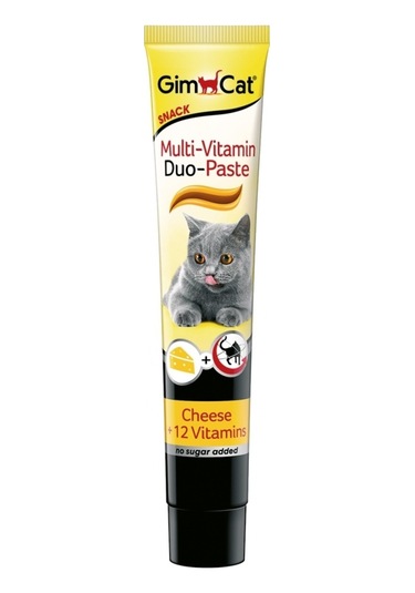 Gimcat Duo Paste Multivitamin Peynirli 12 Vitaminli Kedi Macunu 50 G