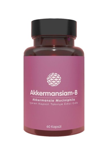 Akkermansiam-B Probiyotik & Prebiyotik 60 Kapsül
