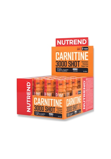 Nutrend L-Carnitine 3000 Mg Shot 20X60 Ml L-Karnitin