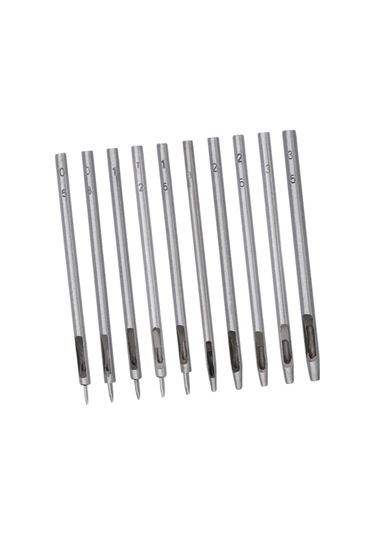 Suntek Deri Delik Delme Kesici Seti Kemerler Için Dikiş Stil-a