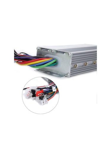 36-48v 500w Dc Motor Hız Kontrol Cihazı Fırçasız Doğru Akım Motor Kontrol Kutusu Elektrikli Bisiklet Scooter İçin