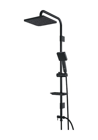 Armour Armatür Duş Seti Siyah Siyah