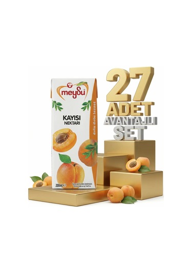 Meysu Nektar Kayısı 27x200 Ml