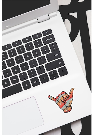 Dekoratif Laptop Notebook Tablet Telefon Sticker Set 02