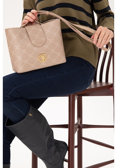U.s. Polo Assn. Kadın Vizon Çanta 50300288-vr052 Vizon