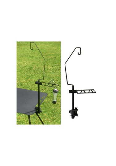 Homyl Seyahat Bahçe Yürüyüş Için Asılı Işık Tutucu 21cm Siyah