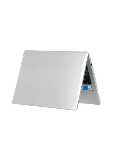 Ekılıf - Huawei Matebook D14 2023 Uyumlu - Kılıf Alt Ve Üst Koruyucu Msoft Kristal Kapak - Renksiz - T30680 Şeffaf