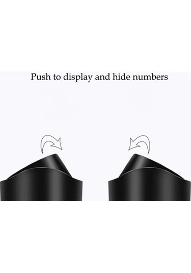 3 Adet Araç Park Numaratör Telefon Numaratörü Aç Kapa Sistemi