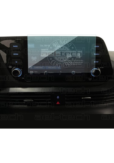 Hyundai I20 Uyumlu 8 Inç Navigasyon 9h Nano Ekran Koruyucu