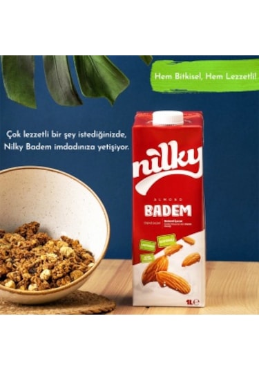 Nilky Almond Badem Sütü 1 L