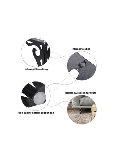 Üçgen Saç Tokası Tasarım Mobilya Ayakları, Krom Kaplamalı Ağır Hizmet Tipi Demir Destekler, Kaymaz Tasarımlı, Kanepeler Ve Dolaplar İçin Kolay Kurulum, 4'lü Set Diğer