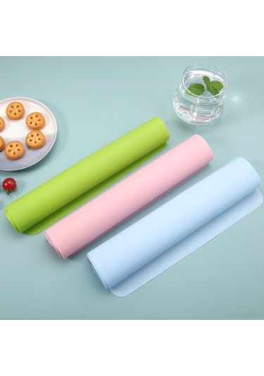 Yifomall Renkli Silikon Mutfak Matı: Isıya Dayanıklı, Kaymaz, Su Geçirmez, 40x30cm - Pratik Ve Şık Gri