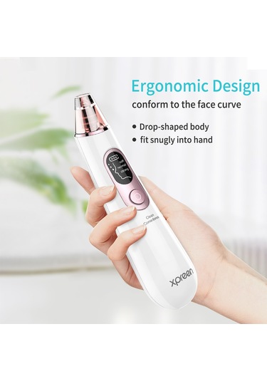 Sones Xpreen Şarj Edilebilir Gözenek Temizleyici Ev Yüz Güzellik Cihazı Led Ekran Ve 4 Prob İle
