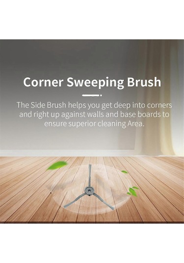 10 Adet Yan Fırça Temizliği L50 L50 L60 L60 Hibrit Yedek Parça Yan Fırça Elektrikli Süpürge Aksesuarları