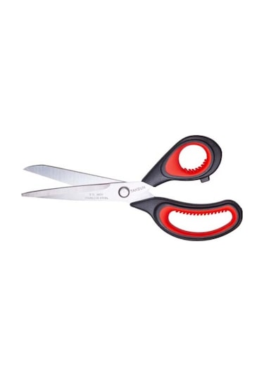 Plastik Saplı Profesyonel Kumaş Kot Deri Kesim Terzi Makası 24Cm