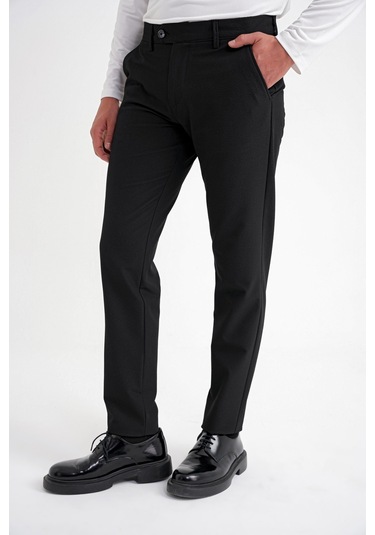 Efor P 1201 Pantolon Comfort Siyah Siyah
