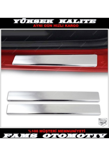 Peugeot Rcz Krom Kapı Eşik Koruması 2 Kapı 2010 Üzeri P. Çelik