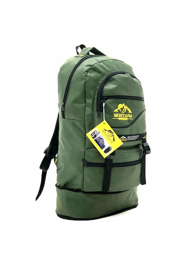 Bvlx Montana Körüklü Dağcı Sırt Çantası Su Geçirmez 65lt Kamuflaj Çok Renkli