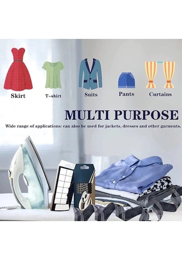 Siyah Pantolon Kenar Kısaltma Kendinden Yapışkanlı Bant Pantolon Bacaklar İçin Kenar Kısaltm Yapıştır Etek Etek Cırt Bant 56833854