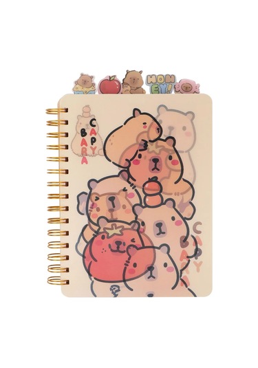 Kari Kapibara Blocknot 3d 451861088 Bej