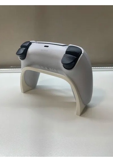 2'li Set Görünmez Ps5 Kontrol Cihazı Standı / Tutucu Uyumlu Beyaz