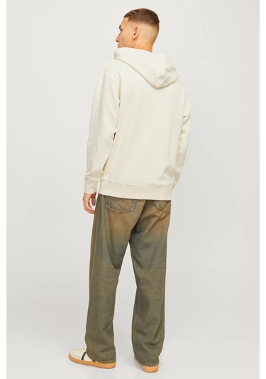 Jack & Jones Jorportland Erkek Sweat 12262421 Ekru