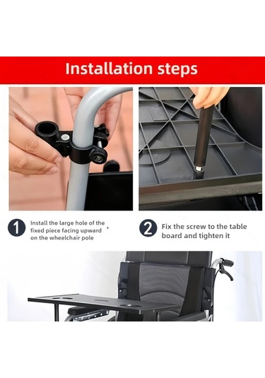 Chuangyinshop Variant Ayarlanabilir Portatif Bardak Altlığı Tepsi Masa Çıkarılabilir Kaymaz Diz Pedi Geniş Tasarım