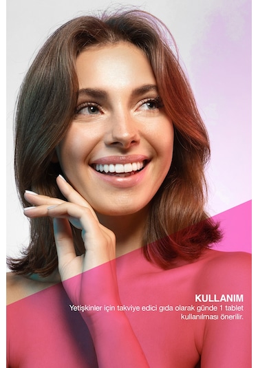 Bioxcin Womens Hair 30 Tablet - Keratin Kolajen Biotin Çinko Demir Selenyum Dul Avrat L Sistein Saç Vitamini