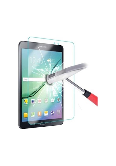 Noktaks - Samsung Galaxy Uyumlu Tab 4 T280 - Ekran Koruyucu Tablet Temperli Cam Koruyucu
